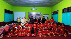 Sebanyak 25 Pesilat Perguruan Tapak Suci Balikbukit Lampung Barat, mengikuti UKT yang di gelar Pimda 272 Tapak Suci Muhammadiyah Lampumg Barat. (Iwan/Nk)