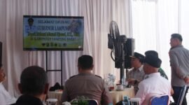 Gubernur berkoordinasi bersama Danrem, Kapolda dan TNBBS perihal penertiban perambah TNBBS. (foto: ist)