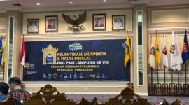 Pelantikan, Muspimda dan Halal Bihalal PKC PMII Lampung ke VIII, Foto: Rls.