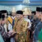Rahmat Mirzani Djausal pada acara silaturahmi dan halalbihalal di Hotel Soeltan Luxe, Sabtu (12/4/2025), Foto: Diskominfotik Provinsi Lampung.