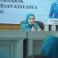 Ketua TP. PKK Provinsi Lampung, Purnama Wulan Sari, di kantor PKK Provinsi Lampung, Senin (14/4/2025), Foto: Diskominfotik Provinsi Lampung.