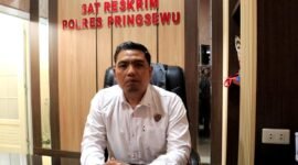 Kasat Reskrim Polres Pringsewu, IPDA Candra Hirawan, Foto: Reza/NK.