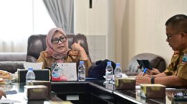 Pj Sekda Lamsel, Intji Indriati, Foto: Eko/NK.