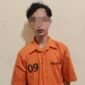 Pelaku pencurian ponsel berinisial AAS (24), Foto: Reza/NK.