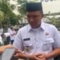 Bupati Lampung Barat, Parosil Mabsus, saat memberi keterangan keberadaan perambah di TNBBS. (foto: Netizenku.com)