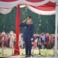 Jihan Nurlela pada upacara peringatan Hardiknas 2025, Senin (5/5/2025), Foto: Diskominfotik Provinsi Lampung.