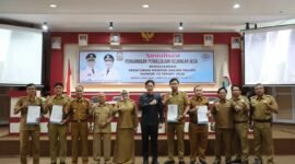 Sosialisasi tentang pengawasan pengelolaan keuangan desa, Selasa (6/5/2025), Foto: Eko/NK.