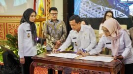 Riyanto Pamungkas pada Musrenbang Provinsi Lampung 2025, Rabu (7/5/2025), Foto: Reza/NK.