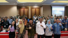 Sosialisasi penempatan tenaga kerja penyandang disabilitas oleh pemberi kerja, di Aula Krakatau, Kamis (8/5/2025), Foto: Eko/NK.