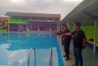 Polisi saat melakukan olah TKP, Senin (12/5/2025), Foto: Reza/NK.