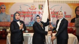 Pelantikan Purnama Wulan Sari Mirza sebagai Ketua Persani Lampung (2025-2029), Foto: Ist.