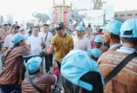 Rahmat Mirzani Djausal saat menghadiri Senam dan Jalan Sehat Disabilitas, Minggu (18/5/2025), Foto: Ist.