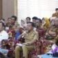 Bupati Pringsewu, Riyanto Pamungkas saat mengikuti kegiatan Evaluasi Kabupaten Layak Anak 2025, Senin (19/5/2025), Foto: Reza/NK.
