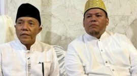 Pasangan Calon Bupati dan Wakil Bupati 01, Supriyanto-Suriansyah, Minggu (25/5/2025), Foto: Soheh/NK.