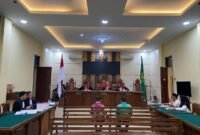 Sidang Korupsi Dana Hibah LPTQ Pringsewu, Selasa (27/5/2025), Foto: Reza/NK.