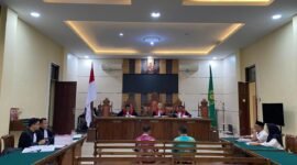 Sidang Korupsi Dana Hibah LPTQ Pringsewu, Selasa (27/5/2025), Foto: Reza/NK.