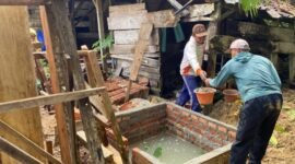 Progres pembangunan MCK di Masjid Nurul Yakin oleh satgas TMMD, Foto: Ist.