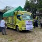 Pengiriman Logistik untuk PSU Pesawaran, Kamis (22/5/2025), Foto: Soheh/NK.