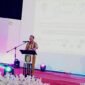 Riyanto Pamungkas saat membuka Grand Final Pemilihan Duta Generasi Berencana (GenRe) Kabupaten Pringsewu 2025 di Graha KH. Ahmad Dahlan, Selasa (3/6/2025), Foto: Reza/NK.