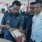 Bupati Pringsewu, Riyanto Pamungkas pada gelaran GPM Bersubsidi di halaman Poskesdes Sidoharjo, Kecamatan Pringsewu, Rabu (4/6/2025), Foto: Reza/NK.