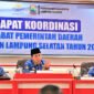 Bupati Egi pada Rakor Pejabat Pemerintah Daerah di Aula Krakatau, Kantor Bupati Lampung Selatan, Selasa (17/6/2025), Foto: Eko/NK.