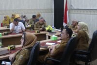 Pemprov Lampung saat mengikuti Rakor Sosialiasasi SE Menparekraf, Senin (23/6/2025). Foto: Ist.