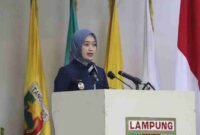 Wakil Gubernur Lampung, Jihan Nurlela. Foto: Ist.