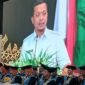 Bupati Pringsewu, Riyanto Pamungkas saat menghadiri wisuda ke-8 Universitas Muhammadiyah Pringsewu, Rabu (2/7/2025). Foto: Reza/NK.