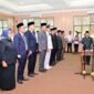 Bupati Lampung Selatan saat melantik 10 pejabat dan menunjuk 3 plt, Rabu (2/7/2025). Foto: Eko/NK.