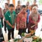 Bupati Pringsewu pada gelaran Gerakan Cegah Stunting di Pekon Pandansurat, Kamis (3/7/2025). Foto: Reza/NK.