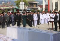 Pelantikan Pejabat di lingkungan Pemkab Lampung Barat oleh Bupati Parosil Mabsus, Rabu (23/7/2025). Foto: Iwan/NK.