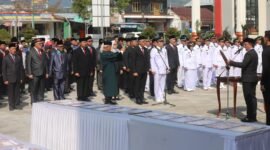 Pelantikan Pejabat di lingkungan Pemkab Lampung Barat oleh Bupati Parosil Mabsus, Rabu (23/7/2025). Foto: Iwan/NK.