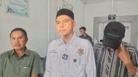 AMP saat menyambangi Kantor BPJS Pesawaran, Rabu (23/7/2025). Foto: Soheh/NK.