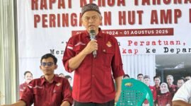 Ketua Aliansi Masyarakat Pesawaran (AMP), Safrudin Tanjung. Foto: Soheh/NK.