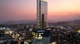 Grand Mercure Lampung, hotel berbintang 5 tertinggi di Pulau Sumatra yang terletak di pusat Kota Bandar Lampung.