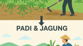 Alih Tanam Singkong ke Padi dan Jagung Bisa Dongkrak Ekonomi Lampung 2%