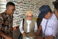 Anggota Komisi IV DPR RI, Irham Jafar Lan Putra dan Dwita Ria Gunadi, Kamis (11/09) melakukan monitoring stok dan harga pangan, khususnya  beras, Kamis, 11 September 2025
