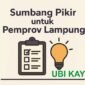 Sumbang Pikir untuk Keberlanjutan Ubi Kayu Lampung: 