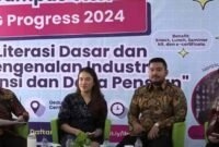 Program Campus Visit IFG yang digelar di Fakultas Ekonomi dan Bisnis Unila pada akhir tahun lalu. Foto: Abitya Akbarsyah  