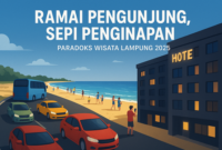 Paradoks Wisata Lampung: Ramai di Jalan, Sepi di Hotel 

