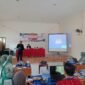 BPPO AMSI Lampung, Deni Kurniawan saat memberikan materi pelatihan SID di Pekon Margodadi, Kamis (20/11/2025). Foto: Ist.