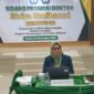 Kepala Dinas Ketahanan Pangan, Tanaman Pangan, dan Hortikultura (KPTH) Lampung, Elvira Umihani baru saja meraih gelar Doktor Ilmu Pertanian dari Universitas Lampung pada Senin, 10 November 2025.