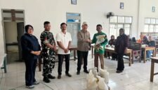 Anggota MPR RI Irham Jafar Lan Putra menggelar Sosialisasi 4 Pilar Kebangsaan (UUD 1945, Pancasila, NKRI, dan Bhinneka Tunggal Ika) di tiga desa di Kecamatan Pasir Sakti, Lampung Timur, Senin 15 Desember 2025. 