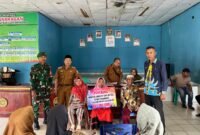 Salah satu bentuk realisasi program dana desa Tiyuh Panaragan tahun anggaran  2025. Foto: Arie/NK.