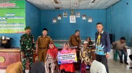 Salah satu bentuk realisasi program dana desa Tiyuh Panaragan tahun anggaran  2025. Foto: Arie/NK.