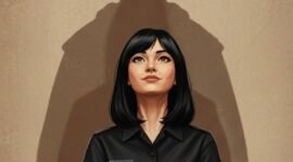 Ilustrasi ambisi seorang bibi yang tega menggunting dalam lipatan langkah keponakannya yang menjadi raja. 