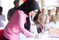 Bupati Pesawaran, Nanda Indira, Rabu (25/3/2026). Foto: Soheh/NK.