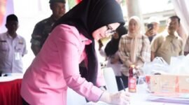 Bupati Pesawaran, Nanda Indira, Rabu (25/3/2026). Foto: Soheh/NK.