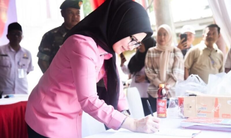 Bupati Pesawaran, Nanda Indira, Rabu (25/3/2026). Foto: Soheh/NK.