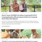 Pemberitaan pada website resmi APPMBGI. 